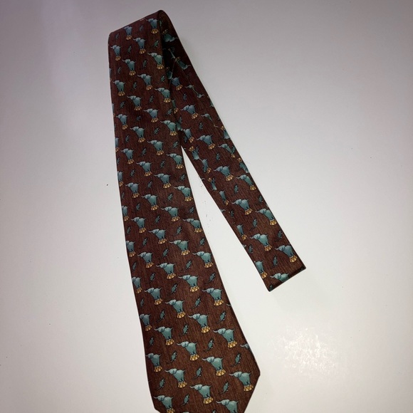 Authentic Hermes Neck Tie. Plus 8 other Ties. - Picture 2 of 16